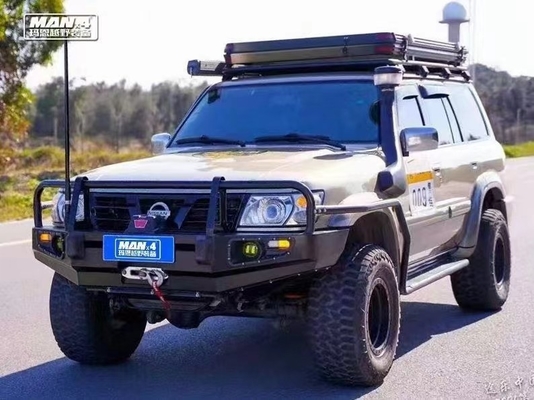 Car Offroad Winch NISSAN Bull Bar 4x4 Bumper For Patrol Y61