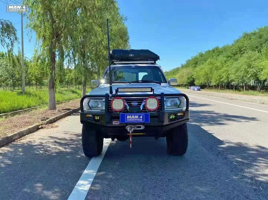 Car Offroad Winch NISSAN Bull Bar 4x4 Bumper For Patrol Y61