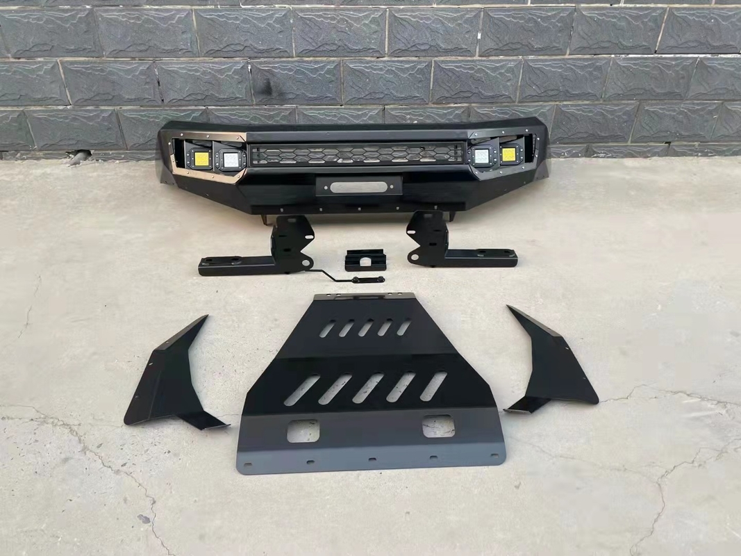 Black Nissan Navara NP300 Bull Bar OEM NO LOOP Heavy Duty Steel